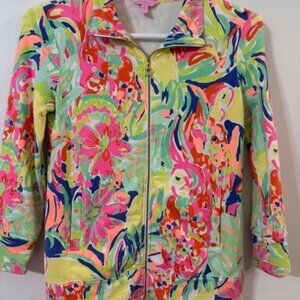 Lilly Pulitzer Women's Pickleball/Golf/Tennis Reagan Zip-Up Jacket - Size Small